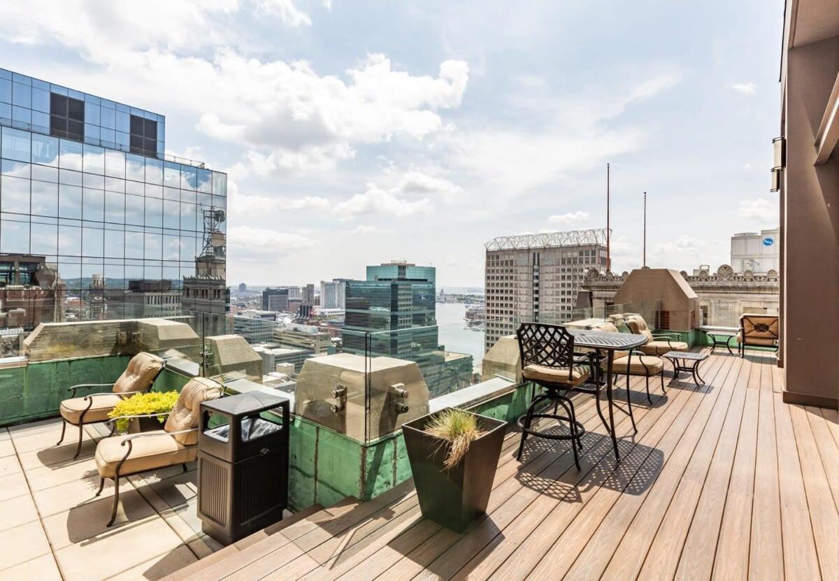 2Br Luxury Apartment With Rooftop Deck & Pool ボルティモア エクステリア 写真