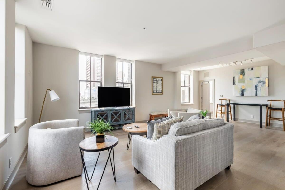 2Br Luxury Apartment With Rooftop Deck & Pool ボルティモア エクステリア 写真